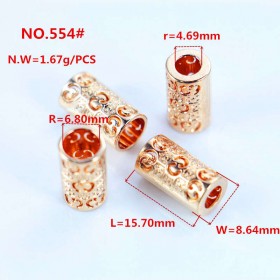 Gold/Bronze/Rose Gold/Glossy black/White/Platinum/Matte black-Alloy End Stopper Gold/Bronze/Rose Gold/Glossy black/White/Platinum/Matte black-Alloy End Stopper