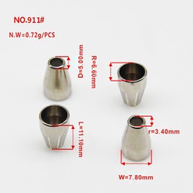 Bronze/Matte black/Gold/Rose Gold/Glossy black/White/Platinum-Alloy End Stopper