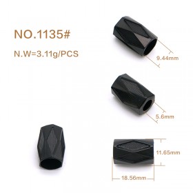 Bronze/Platinum/Matte black/Gold/White/Glossy black/Rose Gold-Alloy End Stopper Bronze/Platinum/Matte black/Gold/White/Glossy black/Rose Gold-Alloy End Stopper