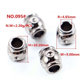 White/Matte black/Bronze/Gold/Platinum/Rose Gold/Glossy black-Alloy Rotundity End Stopper White/Matte black/Bronze/Gold/Platinum/Rose Gold/Glossy black-Alloy Rotundity End Stopper