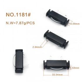 Platinum/Gold/White/Matte black/Rose Gold/Bronze/Glossy black-Alloy Spring Buckle Platinum/Gold/White/Matte black/Rose Gold/Bronze/Glossy black-Alloy Spring Buckle